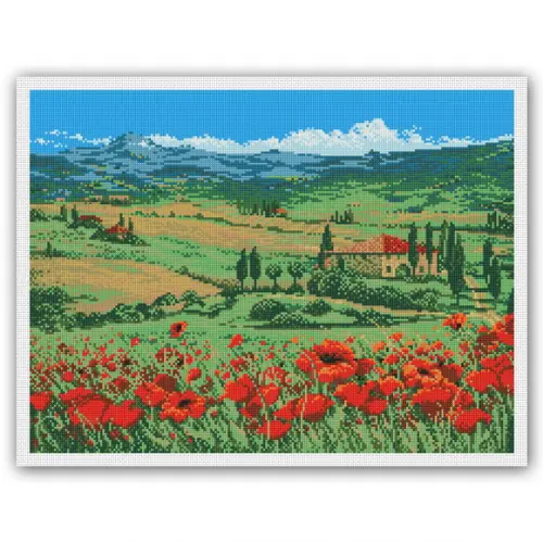 Toscana - Gráfico Ponto Cruz