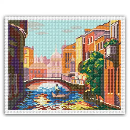 Veneza - Gráfico Ponto Cruz