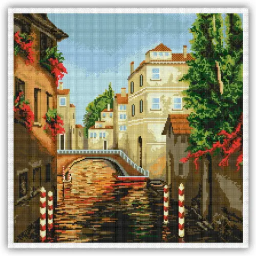 Veneza - Gráfico Ponto Cruz