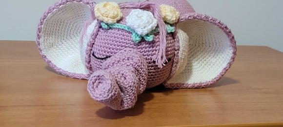 Amigurumi musical - Elefantinha