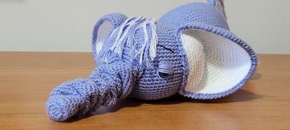 Amigurumi musical - Elefantinho