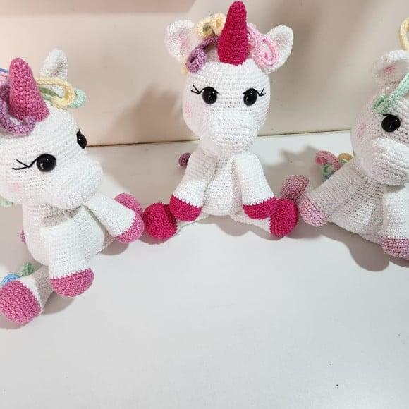 Amigurumi Unicórnio