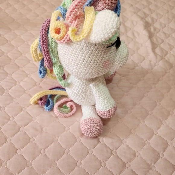 Amigurumi Unicórnio