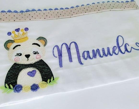 Fralda de boca - Panda
