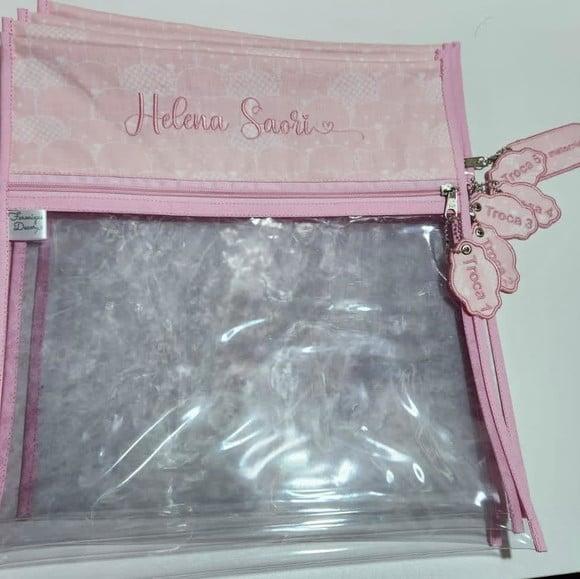 Kit 6 Saquinhos para Troca Maternidade