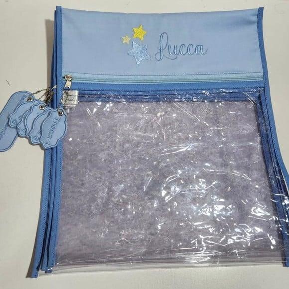 Kit 6 Saquinhos para Troca Maternidade com Personagem
