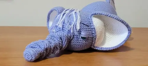 Amigurumi musical - Elefantinho
