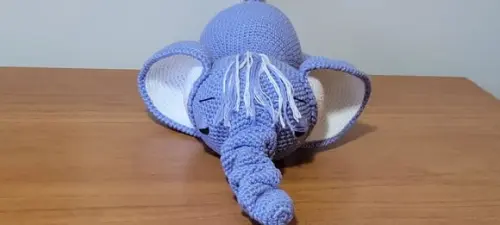 Amigurumi musical - Elefantinho