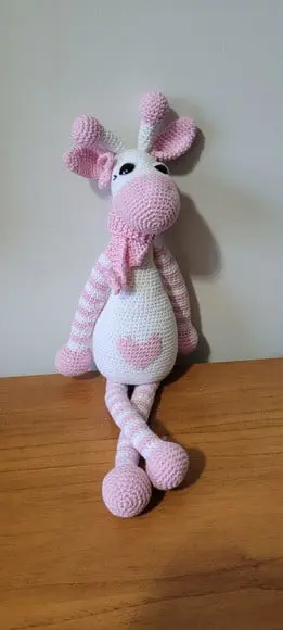 Amigurumi musical - Girafinha