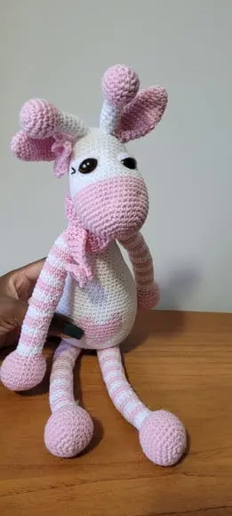 Amigurumi musical - Girafinha