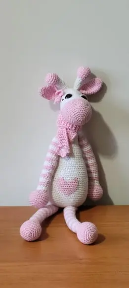 Amigurumi musical - Girafinha