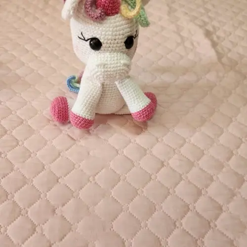 Amigurumi Unicórnio