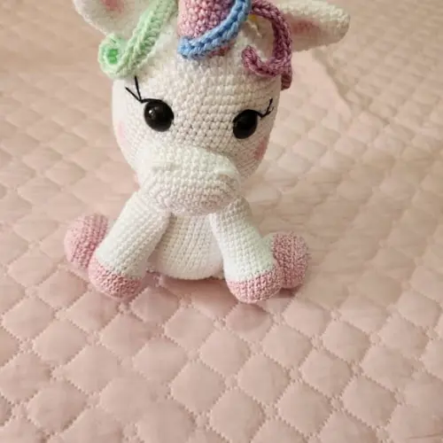 Amigurumi Unicórnio