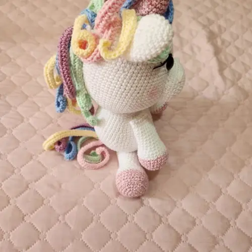Amigurumi Unicórnio