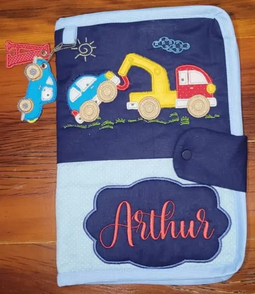 Capa Caderneta De Vacinação - Carros