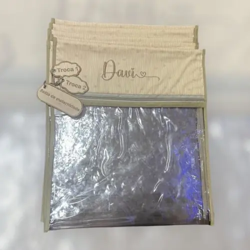 Kit 4 Saquinhos para Troca Maternidade