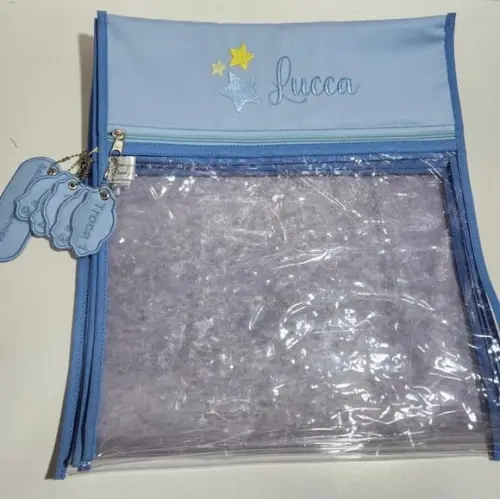 Kit 6 Saquinhos para Troca Maternidade com Personagem