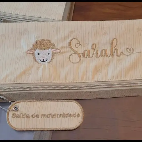Kit 6 Saquinhos para Troca Maternidade com Personagem