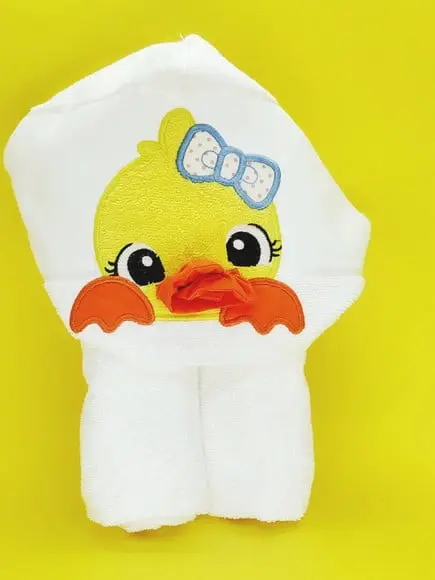 Toalha de banho com capuz