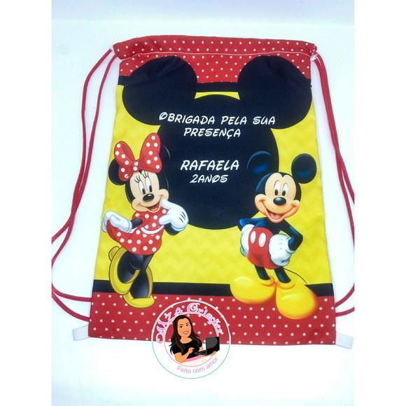 Mochilinha Minnie Vermelha