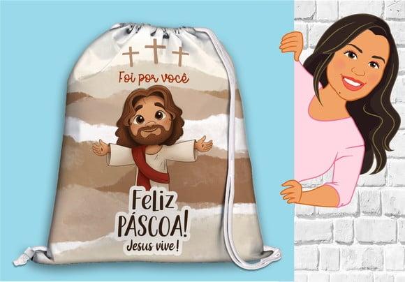 Mochilinha Páscoa Cristã