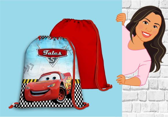 Mochilinha Personalizada Carros