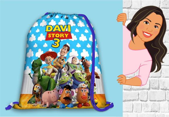 Mochilinha Personalizada Toy Story
