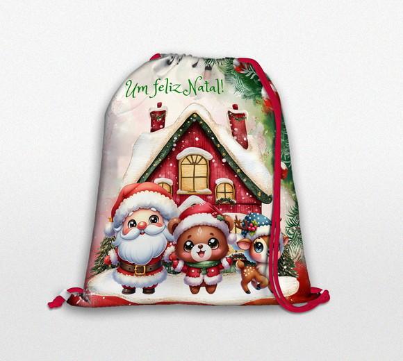 Mochilinhas Personalizada Natal
