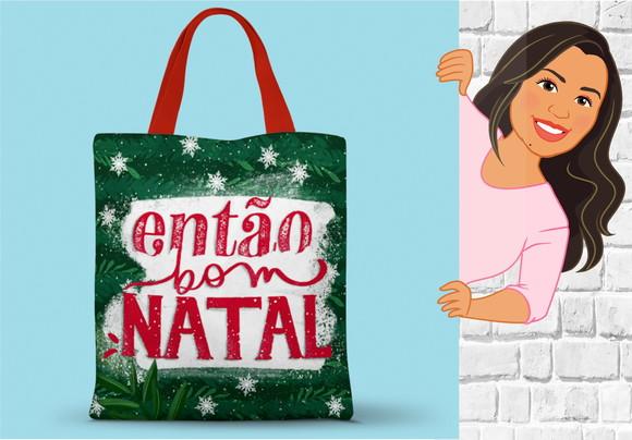 Sacola Personalizada Natal
