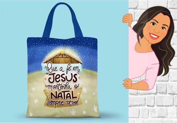 Sacola Personalizada Natal
