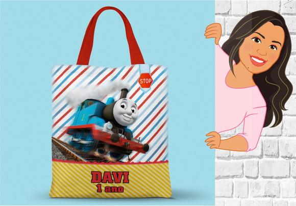 Sacola Personalizada Thomas E Seus Amigos
