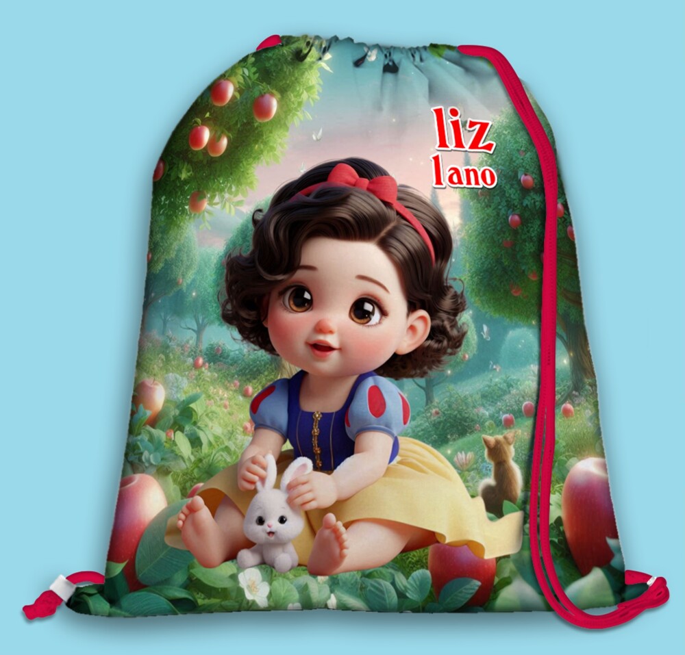 Mochilinha Branca de Neve Baby