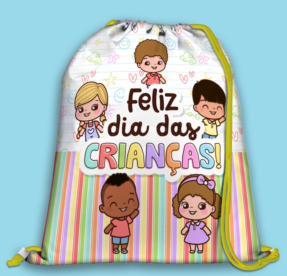 Mochilinha Dia das Crianças Personalizada | Lembrancinha