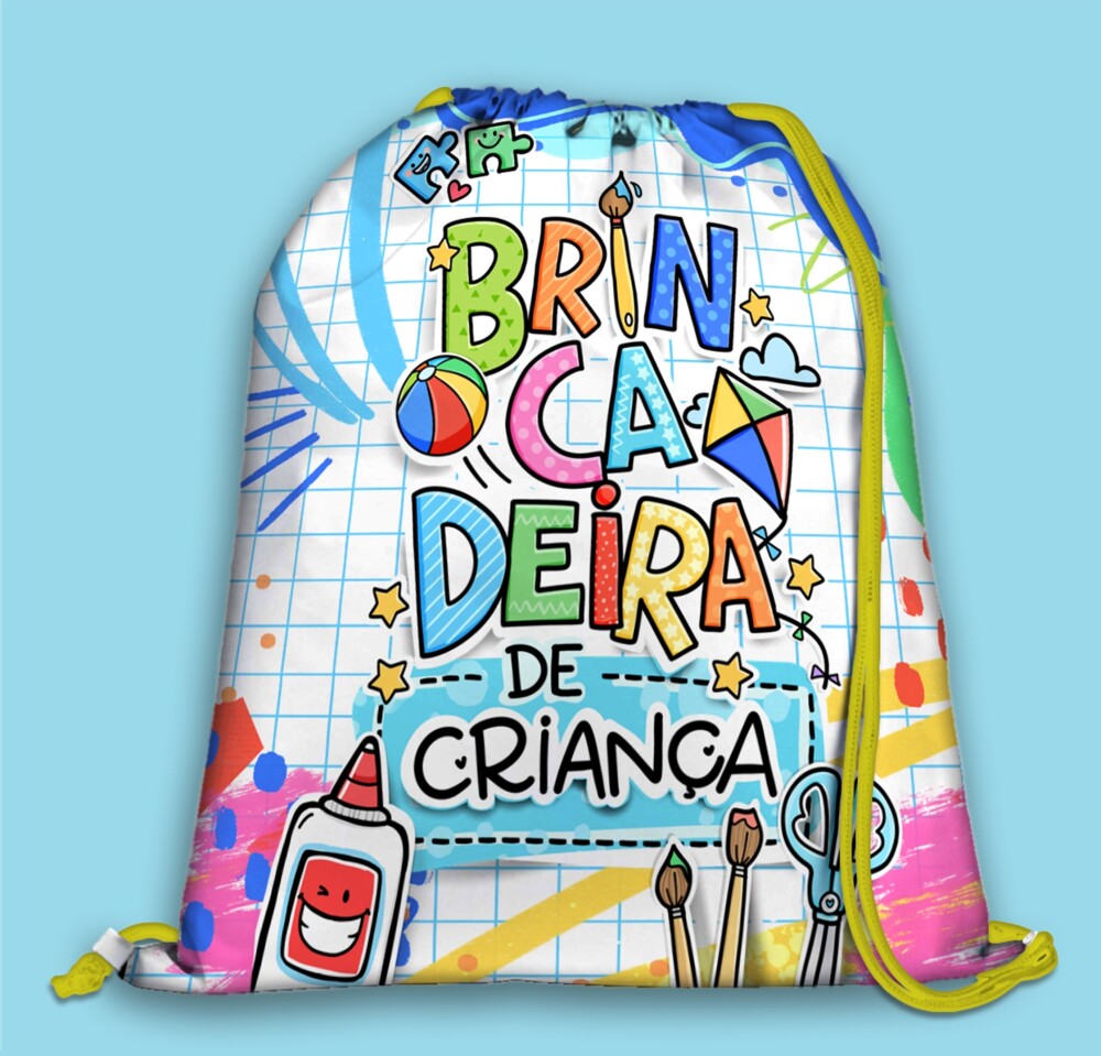 Mochilinha Dia das Crianças Personalizada