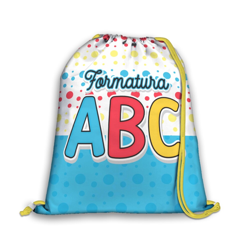 Mochilinha Personalizada Formatura Abc