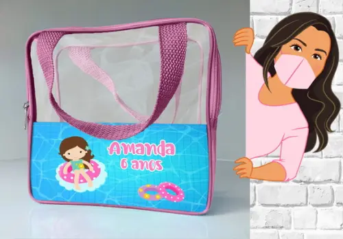 Bolsa de Praia Pool Party Menina