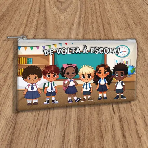 Estojo Slim Volta as Aulas