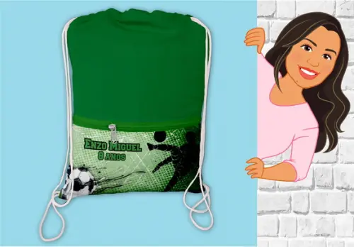Mochila Personalizada Futebol