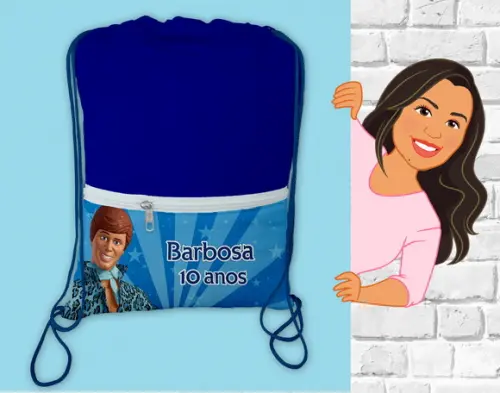 Mochila Personalizada Barbie