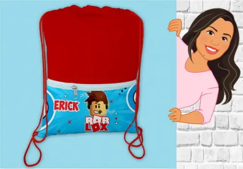 Mochila Personalizada Roblox
