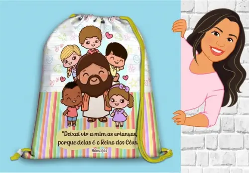 Mochilinha Dia das Crianças Religiosa
