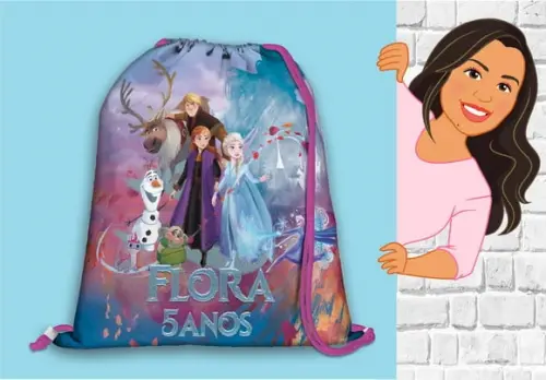 Mochilinha Frozen 2