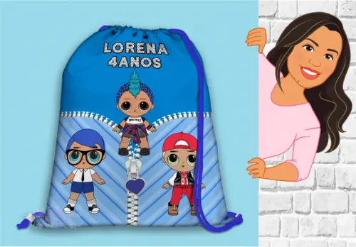 Mochilinha L.o.l Surprise Boys