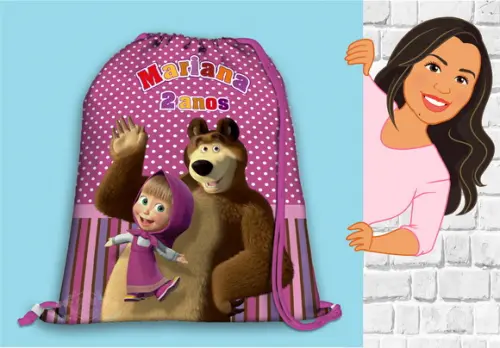 Mochilinha Masha e o Urso