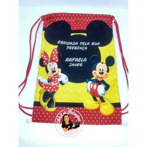 Mochilinha Minnie Vermelha