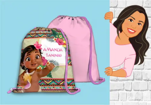 Mochilinha Moana Baby