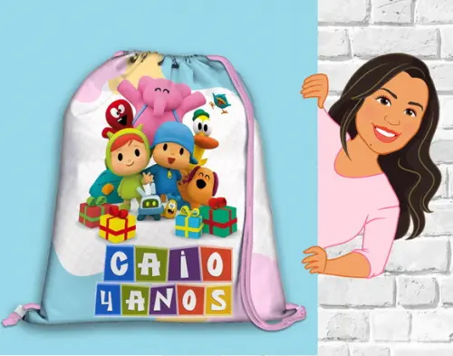 Mochilinha Pocoyo