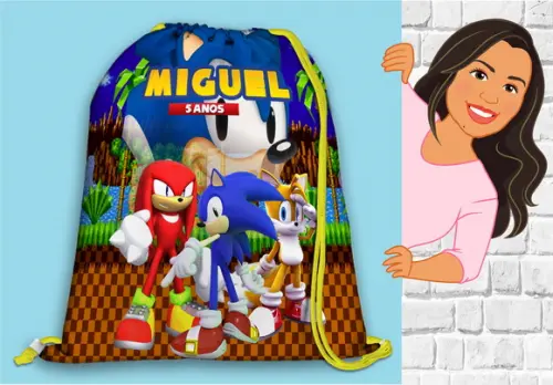 Mochilinha Sonic