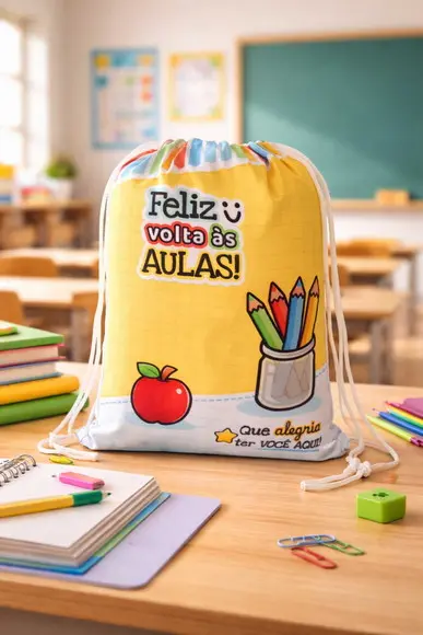 Mochilinha Volta as Aulas