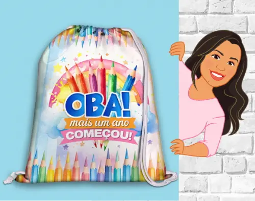 Mochilinha Volta as Aulas